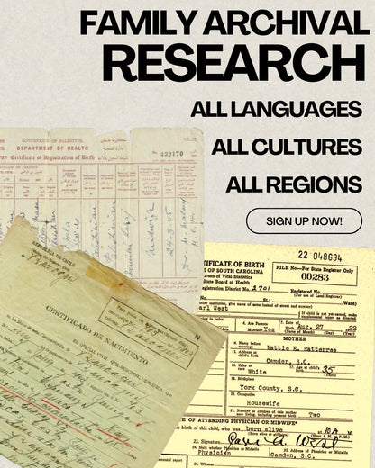 Family Archival Research: December Ancestry Edition!